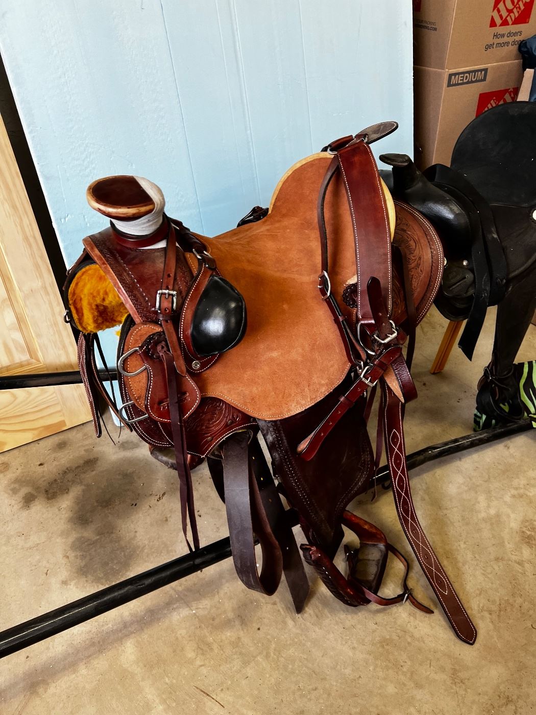 Jc Martin Saddle 16 inch seat