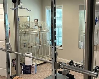 Universal Gym. Why pay for a membership when you can have a state of the art weight set at home?