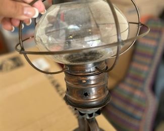 Vintage lamp. 