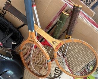 Rackets of all shapes and materials.  We love to bundle!