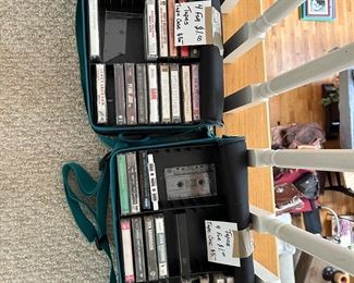 Cassette tapes for all you boombox fans. 