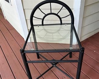 Indoor/outdoor table. 