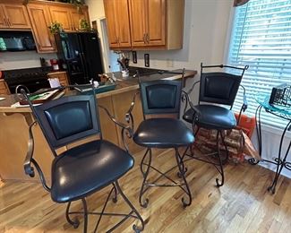 Stunning bar height stools