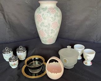 Collection of Collectibles Westmoreland Glass  China