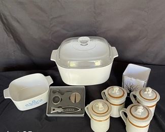 Corning Ware Blue Pier 1 Wine Bottle Opener