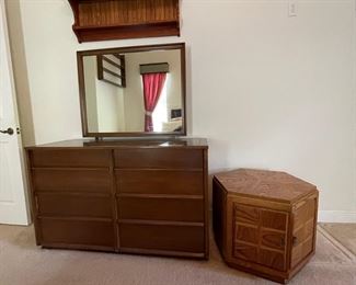 Drawer Dresser Vintage Mid Century