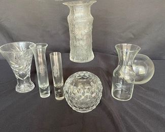 Glass Crystal Pieces