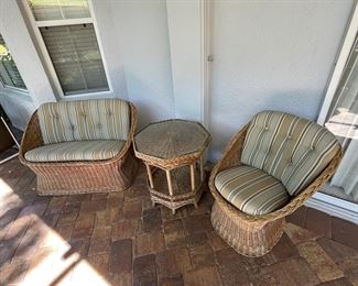 Outdoor Bamboo Lounge Chair