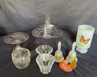 Vintage Crystal Westmoreland Mist Glass