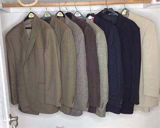  Oscar de la Renta, Chaps, Men's Suit Coats and Joseph Feiss and Pronto-Uomo Suits