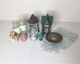  Music Boxes, Birdhouse Candle Holders