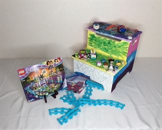 Painted Step Stool and Legos