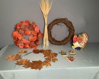 Turkey Soup Tureen and Fall Decor