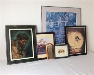 Monet Poster and Religious Prints