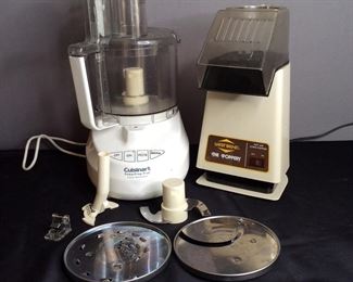 Cuisinart Food Processor and WestBend Popper
