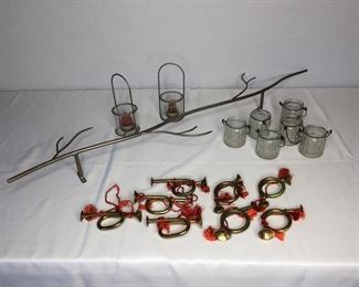 Candle Holders and Napkin Rings