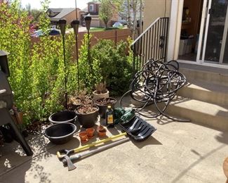 Tiki Torches, Flower Pots, Hoses and More