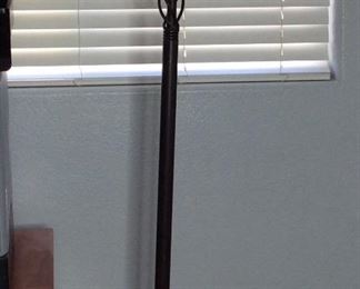 Metal Torchiere Lamp