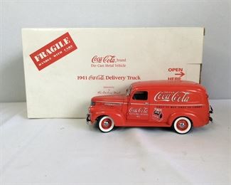 Coca-Cola Die-Cast Metal Delivery Truck by The Danbury Mint