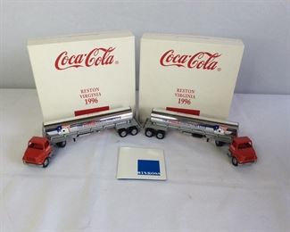 Coca-Cola Die-Cast Metal Semi by Winross