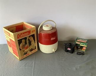 Coleman 2 Gallon Jug, Coleman Quickpump II
