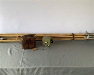 Antique Kern GK1-A Surveyor Level and Stand