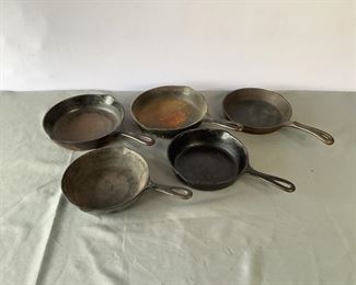  Cast Iron Skillets
