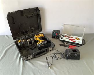 Dewalt DC984 Cordless Drill/Driver, Bosch GPL3 Laser Level and More