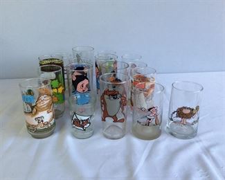 McDonalds, Arby's and Burger King Souvenir Glasses