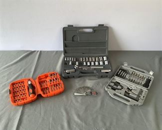 Yellotools Sensor Cut Flex Tool, Black & Decker Screwdriver Set, Napa Evercraft Socket Set, Multi Tool Set