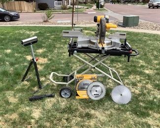 DeWalt Compound Miter Saw, Delta Stand, and More