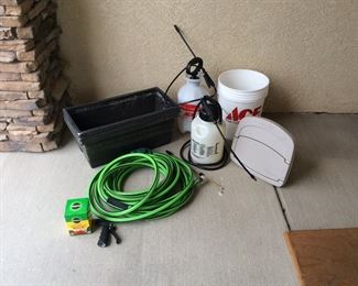 (3) Plastic Planter Boxes