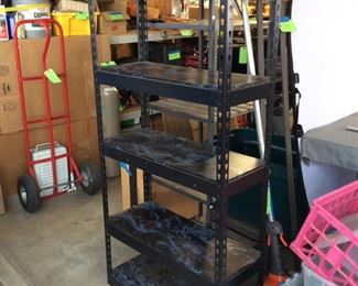 Metal Shelving Unit