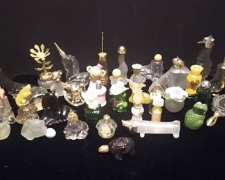 Assorted Avon Perfume Bottles