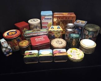 Assorted Tins