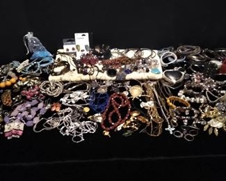 Assortment Of Costume Jewelry