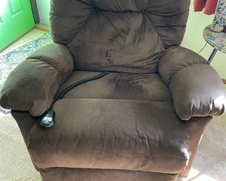 Brown Power Recliner