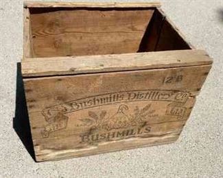 Bushmills Distillery Wood Box