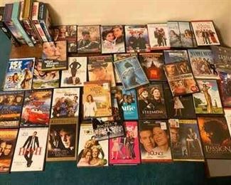 DVD and VHS CollectionDVD and VHS Collection