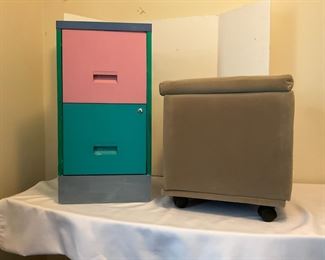 File Cabinet Storage Stool