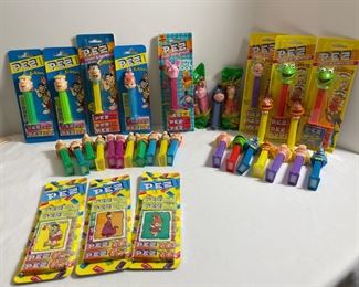 Flintstones, Winnie the Pooh Muppets PEZ