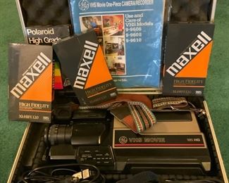 GE VHS Movie Video System