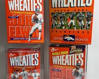 John Elway Wheaties Boxes