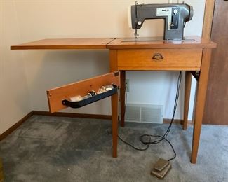 Kenmore Sewing Machine in Cabinet