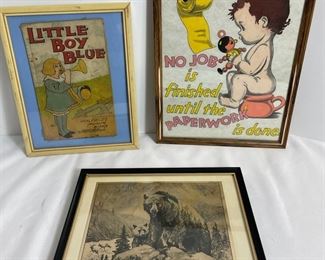 Little Boy Blue Framed 2 Other