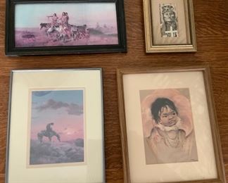 Little Lone Wolf Watercolor More