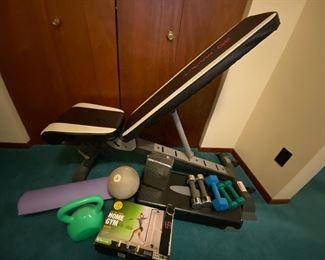 Marcy Weight Bench And Exercise Equipment