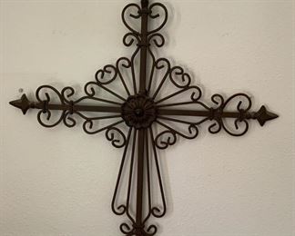 Metal Cross Wall Hanging