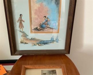Native American Art Signed By Sue Weaver
