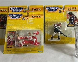 NFL Starting Lineup Figures Avalanche Glasses